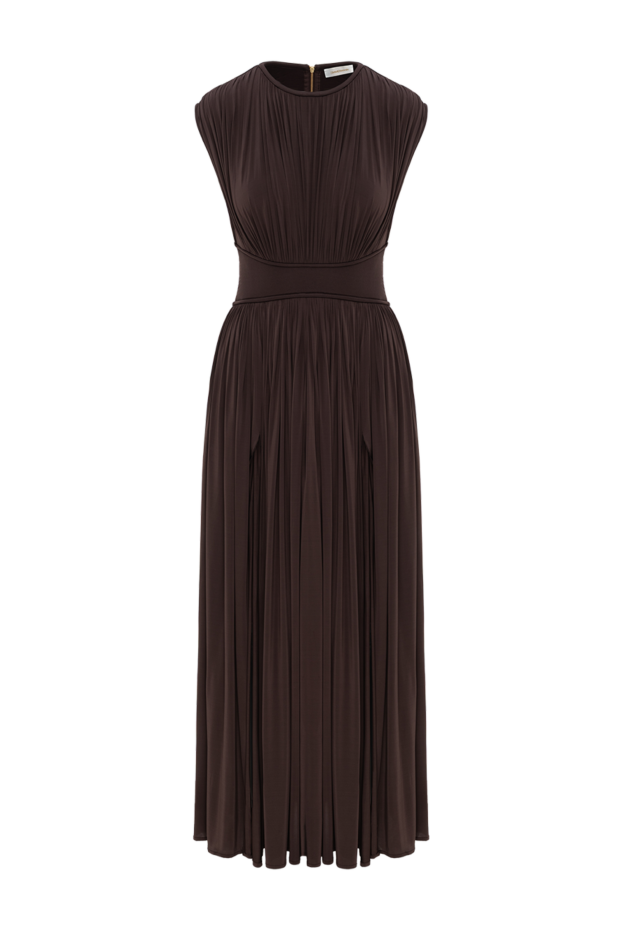 Zimmermann illuminate column chocolate slit maxi dress 188931 - photo 1