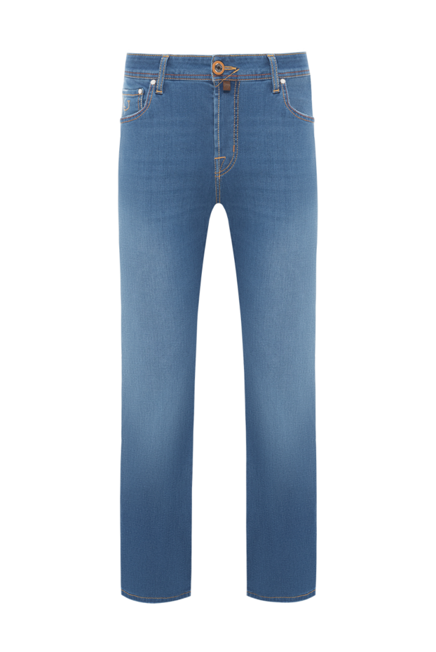 Jacob Cohen men's blue wash five pocket jeans 189044 - photo 1