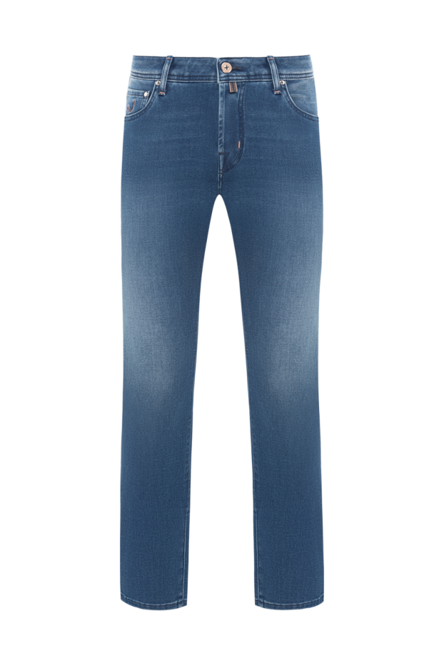 Jacob Cohen blue distressed men's jeans 189050 - photo 1