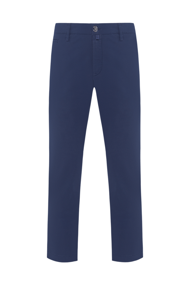 Jacob Cohen blue stretch cotton chinos for men 189069 - photo 1