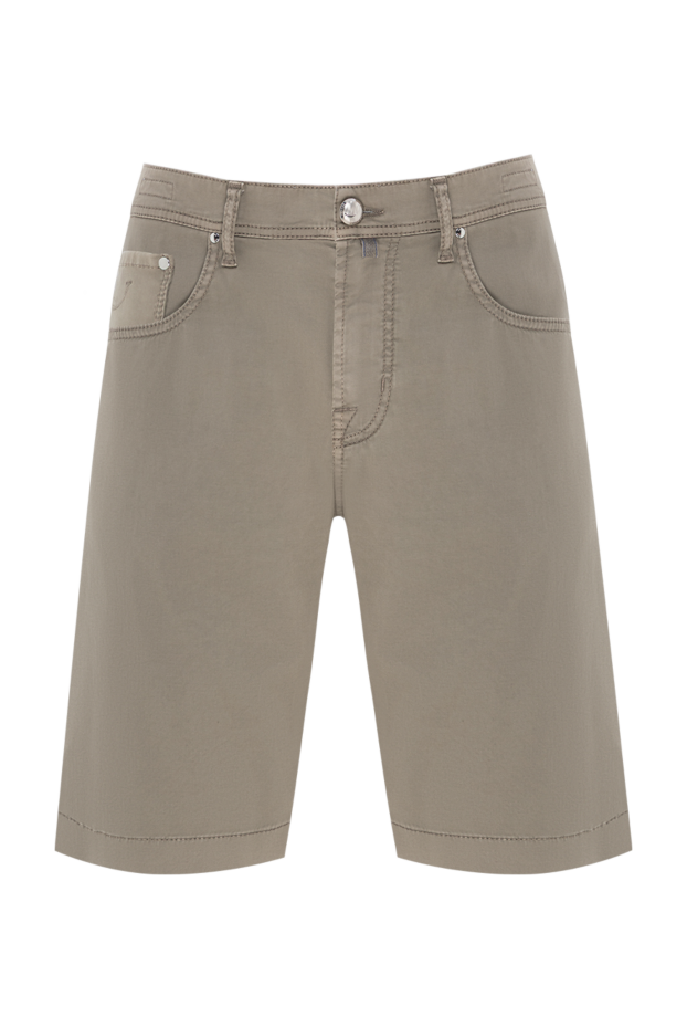 Jacob Cohen men's denim shorts made of beige cotton 189075 - photo 1
