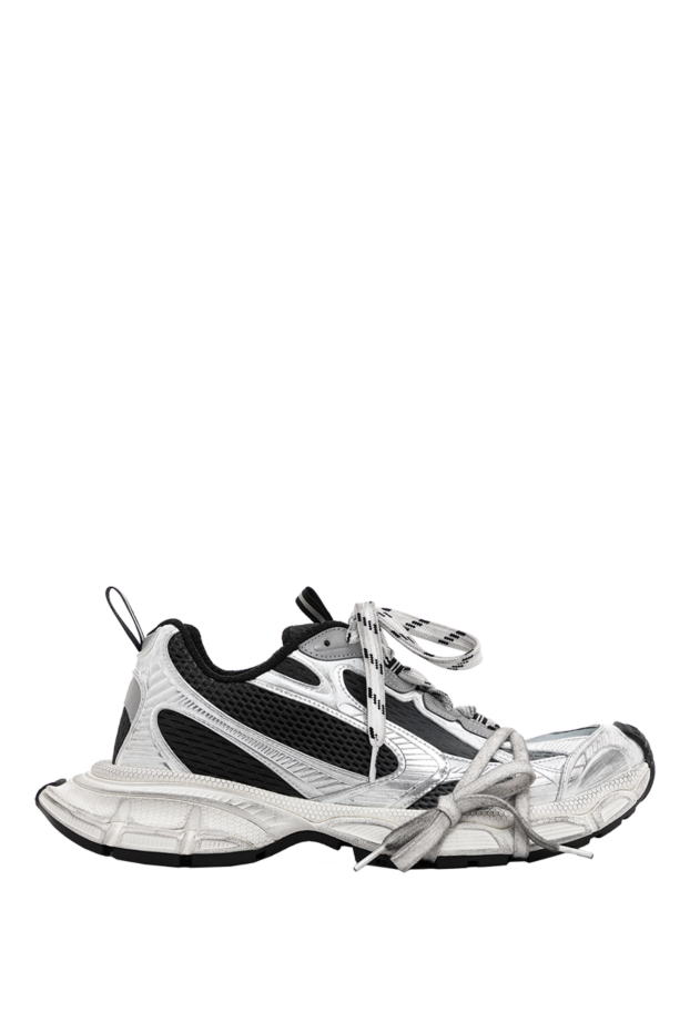 Balenciaga men's gradient 3xl sneakers in grey with a scratched effect 189297 - photo 1