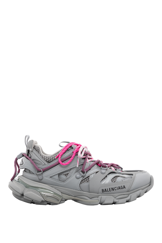 Balenciaga women's track trail laces sneakers in grey 189308 - photo 1