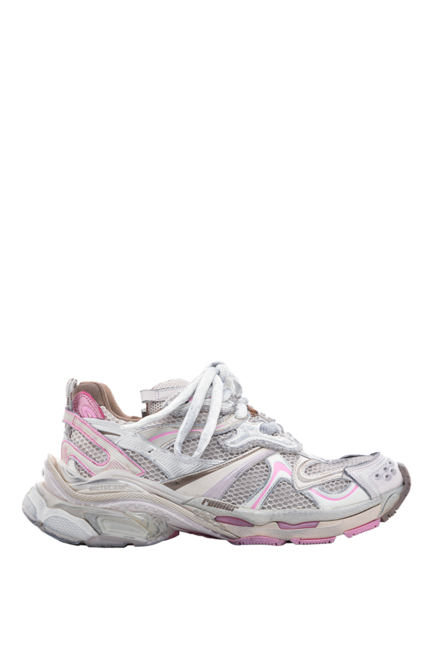 Balenciaga women's runner 2.0 sneakers in grey with a distressed effect 189309 - photo 1