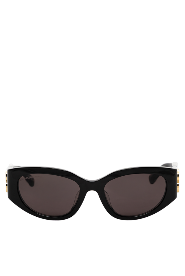 Balenciaga bossy round af women's sunglasses with gold logo 189324 - photo 1