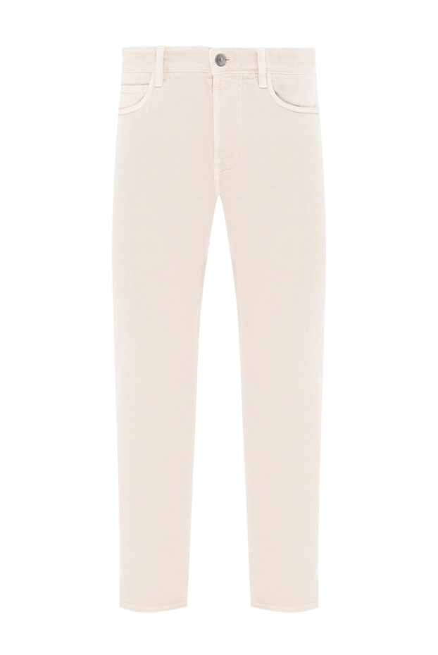 Loro Piana quarona 5 pocket jeans in beige cotton denim 189398 - photo 1