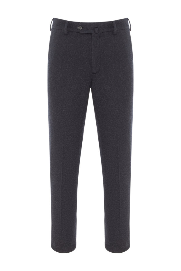 Loro Piana novalis classic trousers in double layer cashmere jersey blue 189399 - photo 1