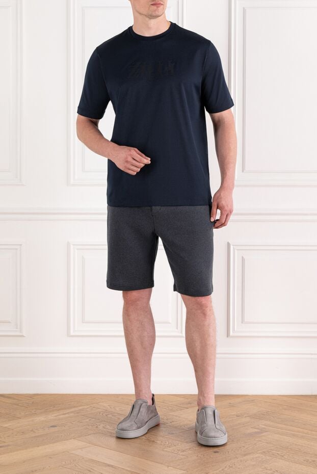 Zilli plain t-shirt with a raised logo effect 189600 - photo 2