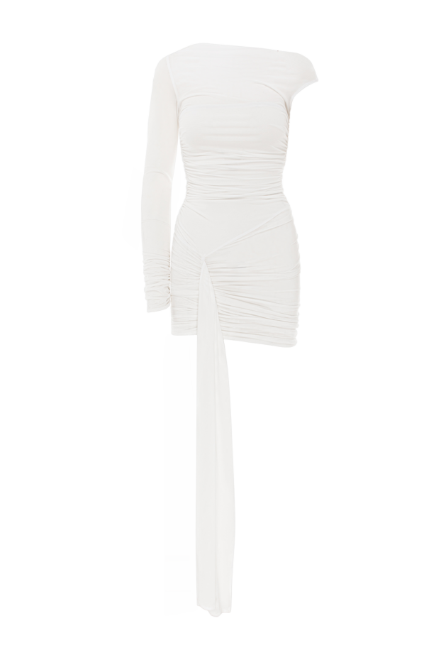 Khela corrupt cosmo white mesh draped mini dress 189691 - photo 1