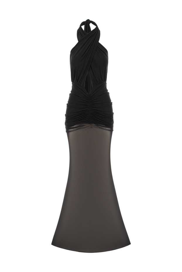 Khela forbidden black mesh maxi dress 189694 - photo 1