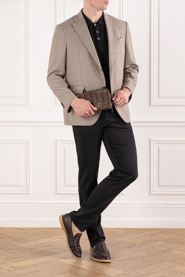 Scissor Scriptor black plain jeans with neat seams and a clean silhouette 189730 - photo 2