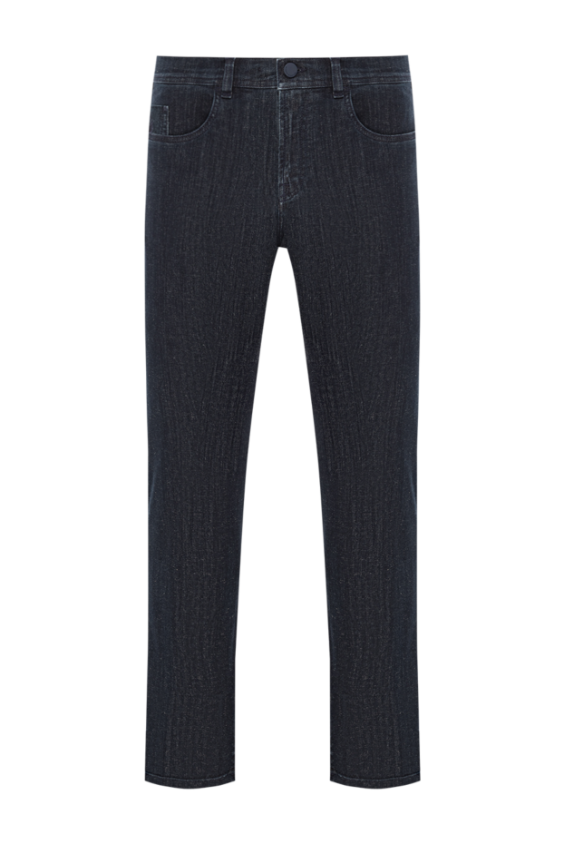 Scissor Scriptor deep dark blue jeans made from quality denim without contrast or decoration 189757 - photo 1