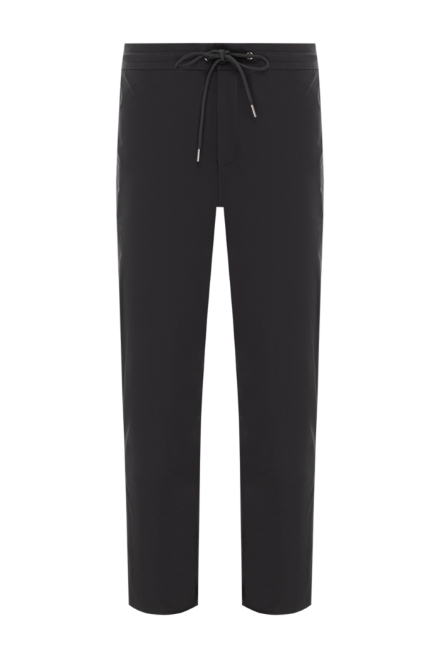 Tombolini men's black trousers with comfortable drawstring waistband 189910 - photo 1