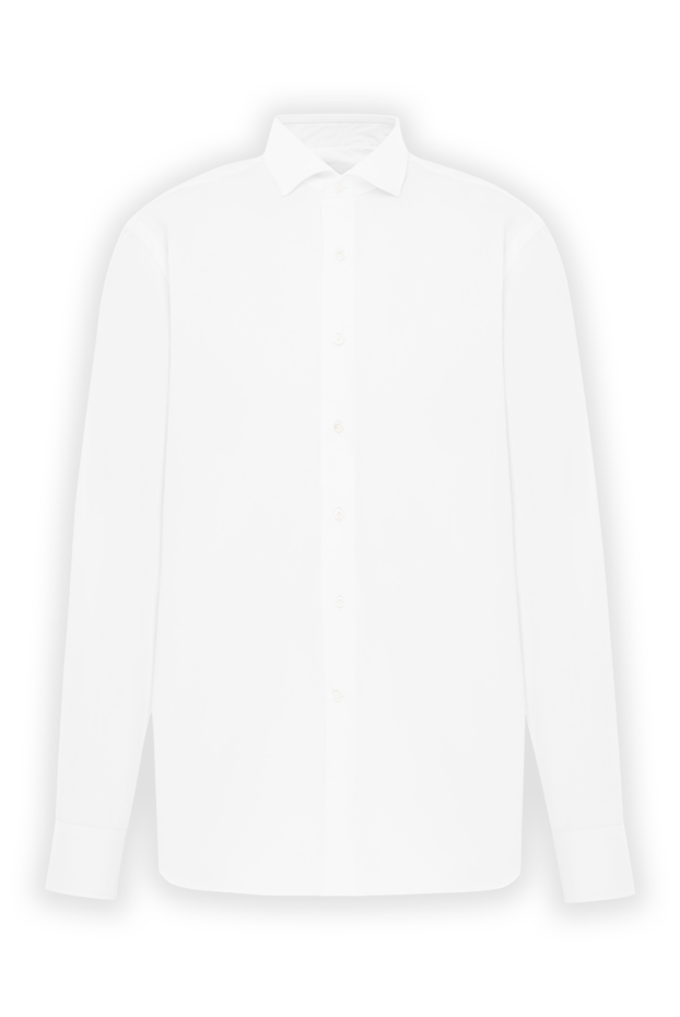 Alessandro Gherardi white cotton shirt with classic collar 189918 - photo 1