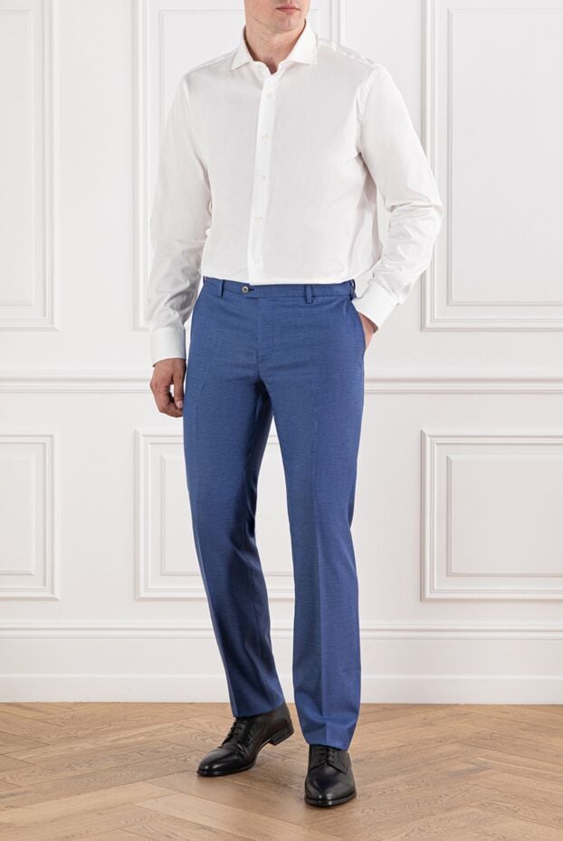 Alessandro Gherardi white cotton shirt with classic collar 189918 - photo 2