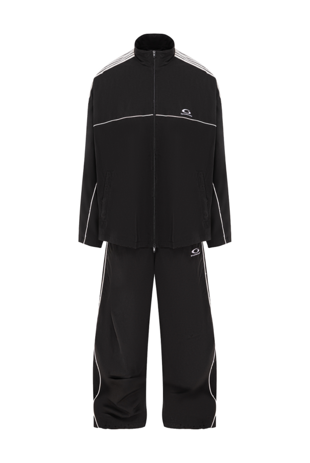 Balenciaga black tracksuit with white piping 189933 - photo 1