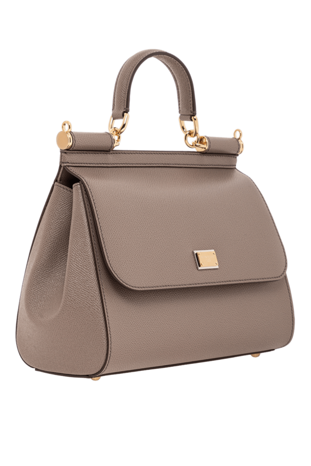 Dolce & Gabbana large sicily bag with short handle beige 189940 - photo 3