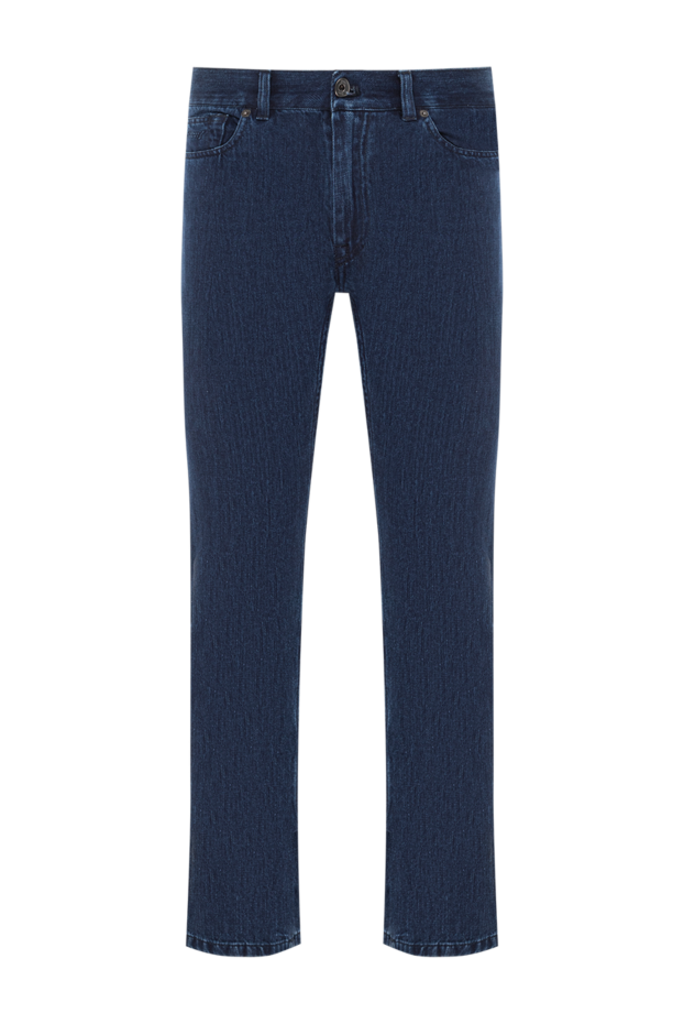 Brioni blue cotton jeans with a slight fade effect 189980 - photo 1