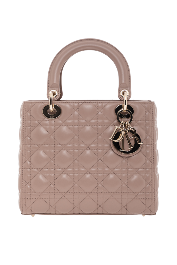 Dior lady dior medium lambskin bag pink 190096 - photo 1