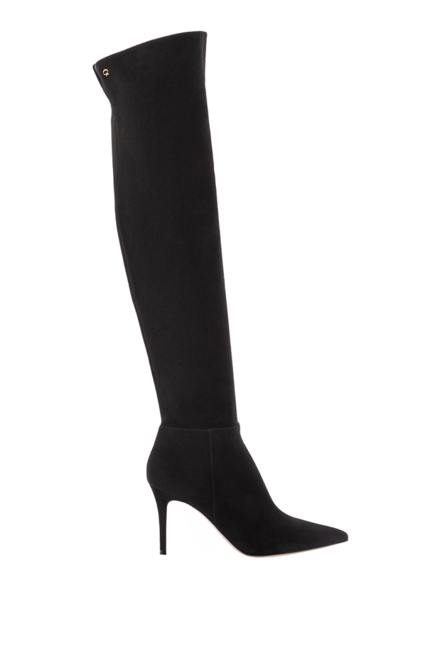 Gianvito Rossi keinna boots in leather with a slim fit and western cut 190164 - photo 1