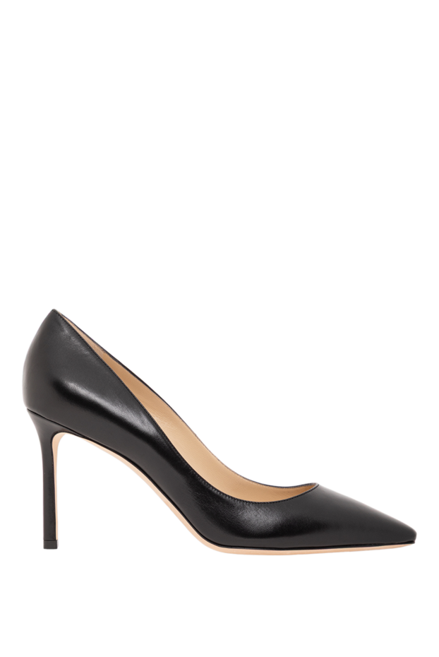 Jimmy Choo romy 85 black leather pointed toe shoes women 190520 - photo 1