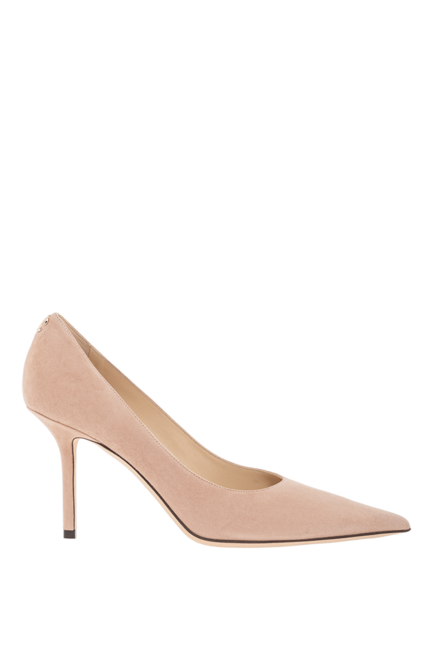 Jimmy Choo ballet suede pointed toe pumps with jc emblem 190522 - photo 1