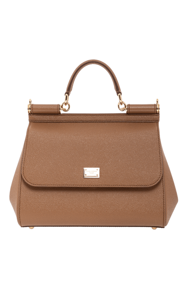 Dolce & Gabbana large sicily bag with short handle in dauphine embossed leather 190646 - photo 1