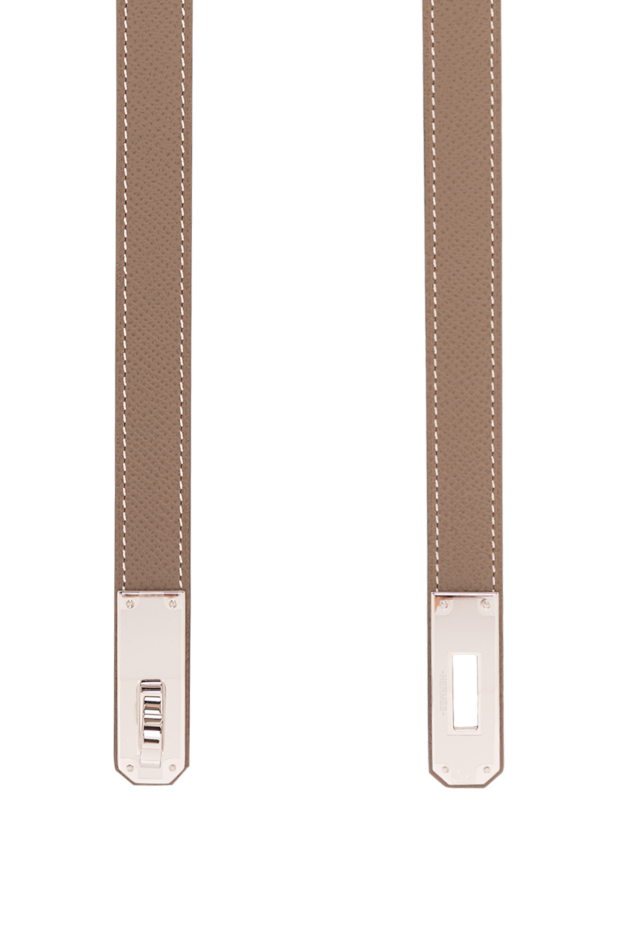 Hermes kelly 18 belt brown epsom calfskin 190783 - photo 3