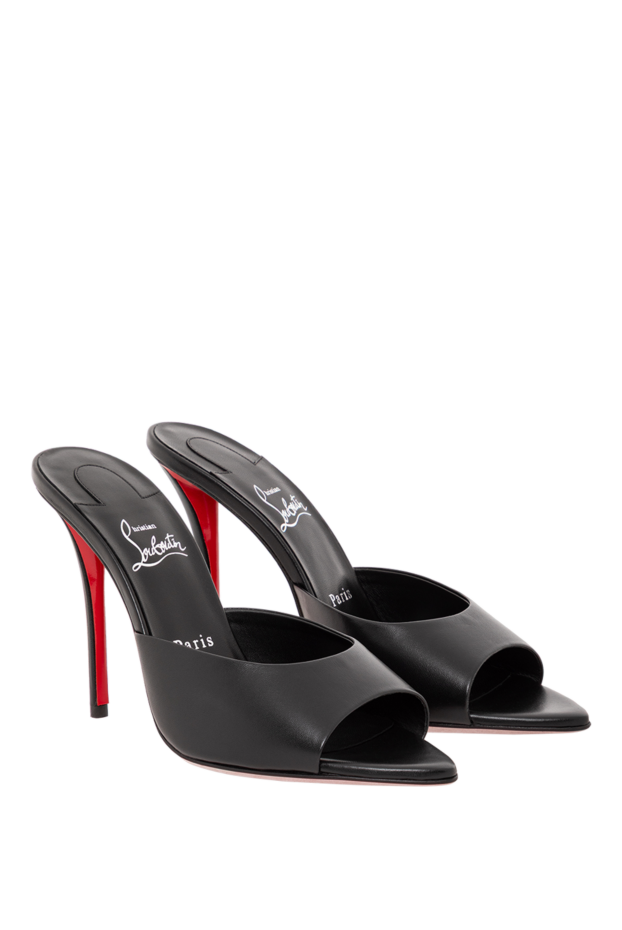 Christian Louboutin miss z 100 lamb nappa leather stiletto mules 190855 - photo 3