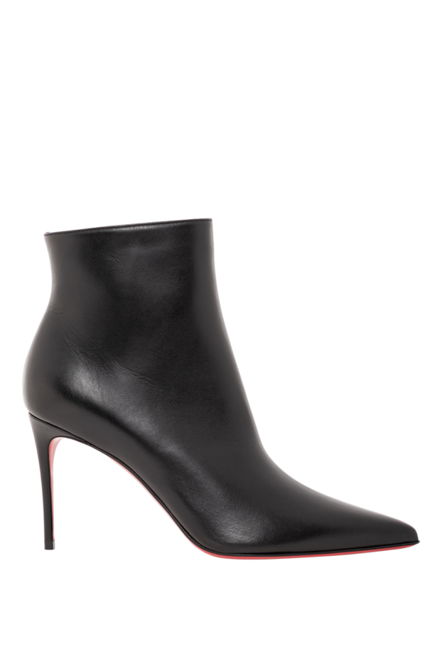Christian Louboutin so kate booty women's black calfskin ankle boots with a slender heel 190866 - photo 1