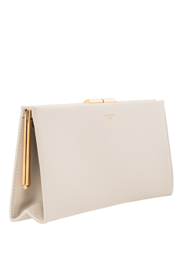 Saint Laurent large midnight clutch in smooth leather 190910 - photo 3