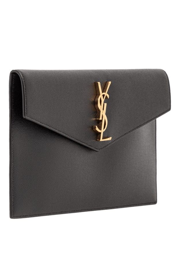 Saint Laurent small envelope clutch with a flap and an image of cassandra 190917 - photo 3