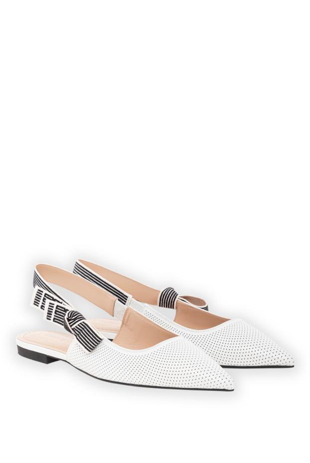 Dior sling shoes made of perforated leather with contrasting inserts 190937 - photo 3