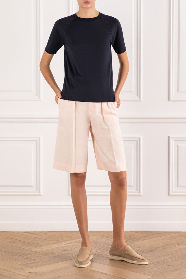 Loro Piana dark blue short sleeve soft jersey t-shirt 190970 - photo 2