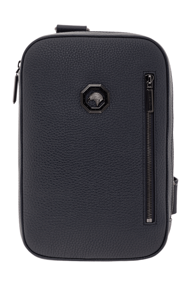 Stefano Ricci grained leather bag with vertical zip and logo 191029 - photo 1