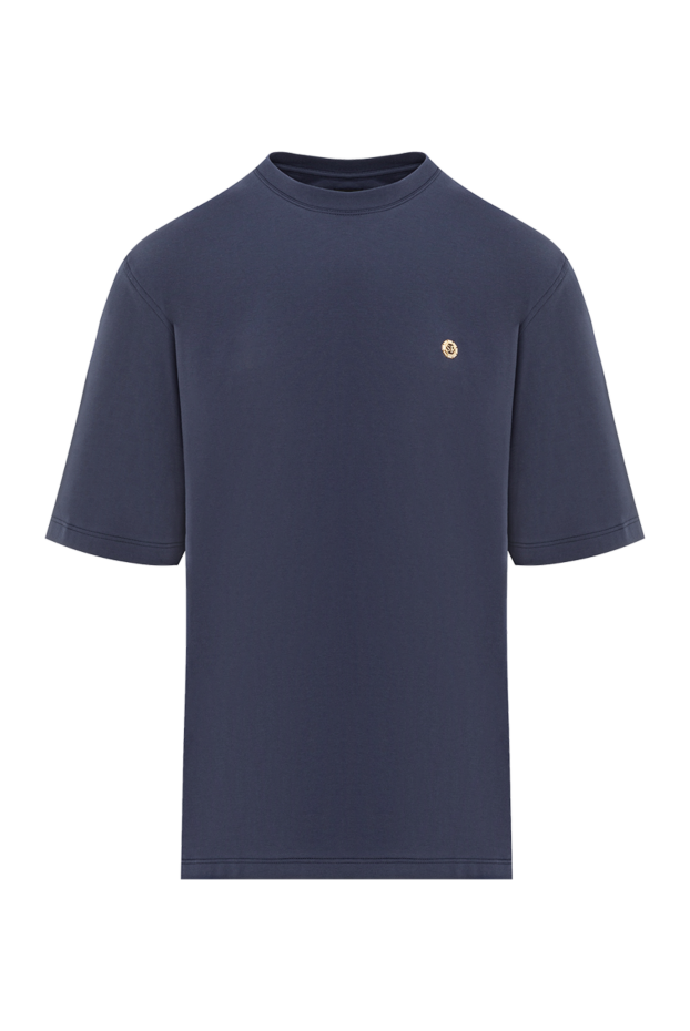 Stefano Ricci soft jersey t-shirt with a gold emblem 191074 - photo 1