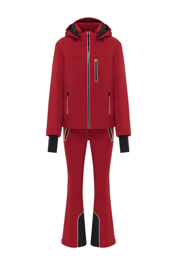 Brunello Cucinelli костюм прогулочный mountain красный из мембранной ткани с утеплителем 191336 - фото 1