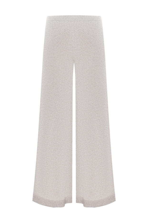 D.Exterior light-colored, shimmery palazzo pants 191389 - photo 1