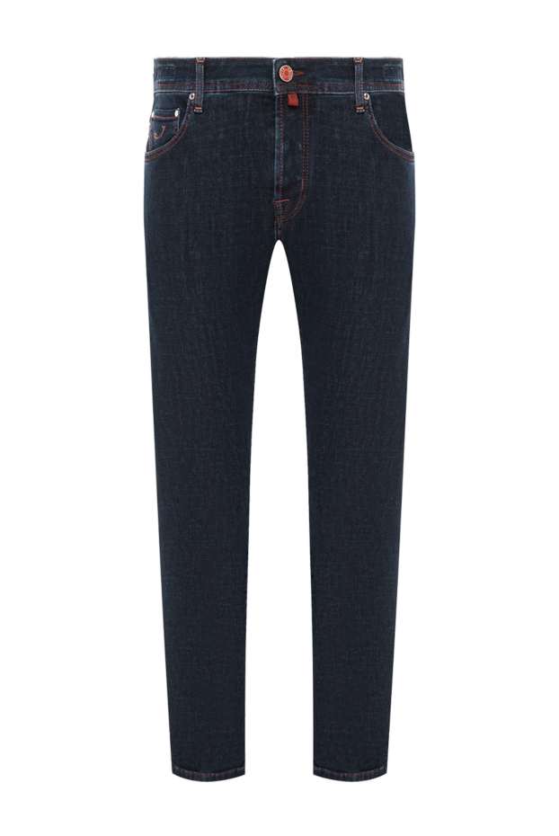 Jacob Cohen dark blue jeans with contrasting orange stitching 191498 - photo 1