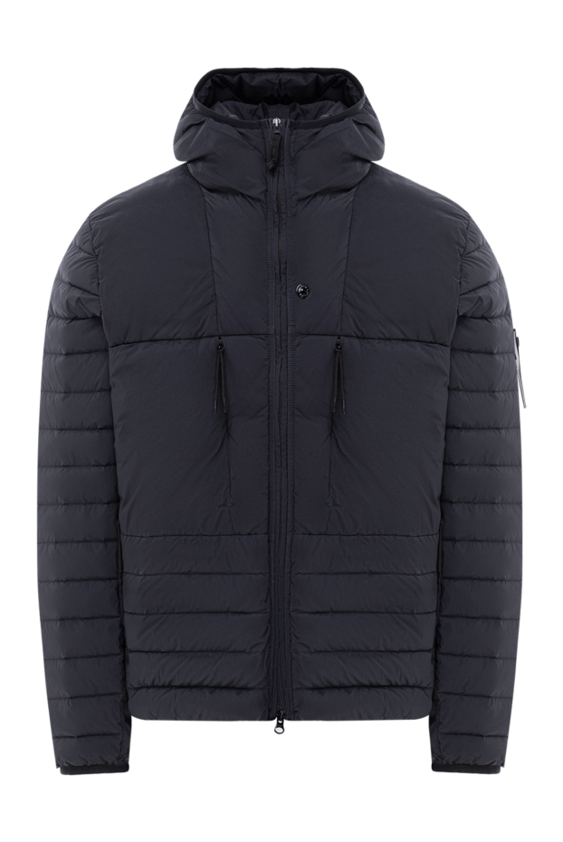 Stone Island deep blue down jacket with horizontal stitching 191571 - photo 1