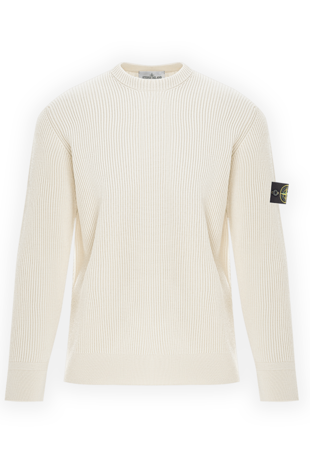 Stone Island men's ribbed wool jumper 191614 - photo 1