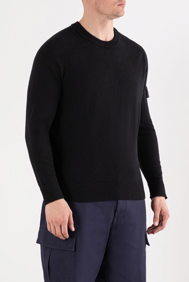 Stone Island geelong lightweight wool crew neck knit jumper 191624 - photo 3