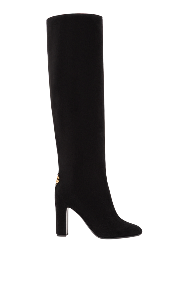 Dolce & Gabbana jackie new black suede women's boots 191700 - photo 1