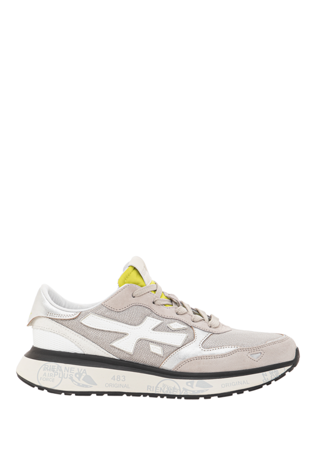 Premiata lauryn 7778 women's gray sneakers with a retro running silhouette 191838 - photo 1