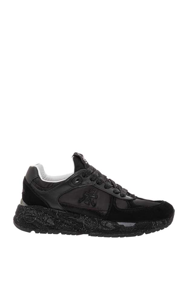 Premiata mased 7822 black women's leather and textile sneakers 191842 - photo 1