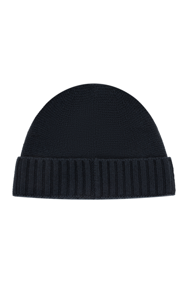 Stone Island a blue hat made of thick cashmere with a branded patch. 191867 - photo 3