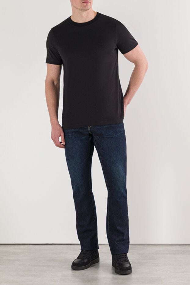 Dior sea island icons t-shirt in black cotton jersey 191881 - photo 2