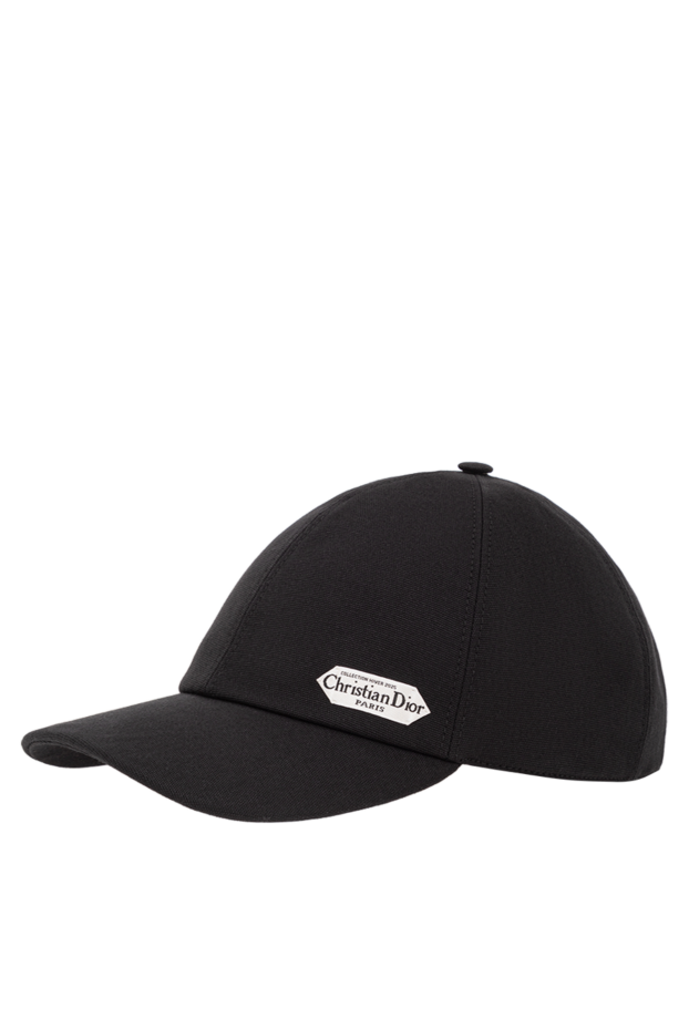 Dior black men's baseball cap with logo and buckle 191888 - photo 3