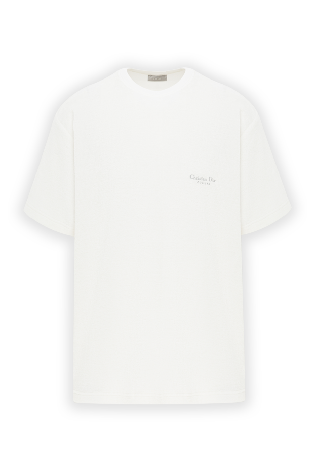 Dior white t-shirt with embroidered couture logo. 191891 - photo 1