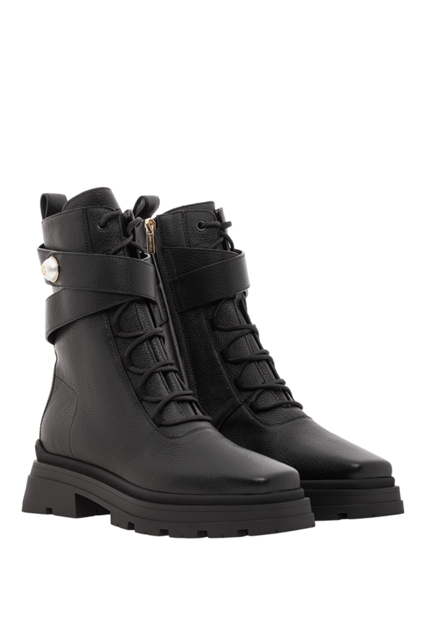 Jimmy Choo noemi 45 black grain leather ankle boots 191899 - photo 3